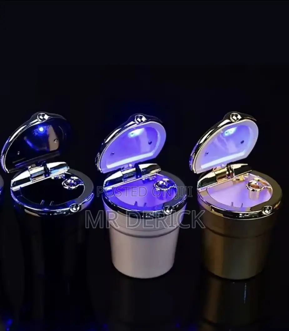 Car Ashtray With Led Light Car Smokeless Cup Holder for Benz Cars
