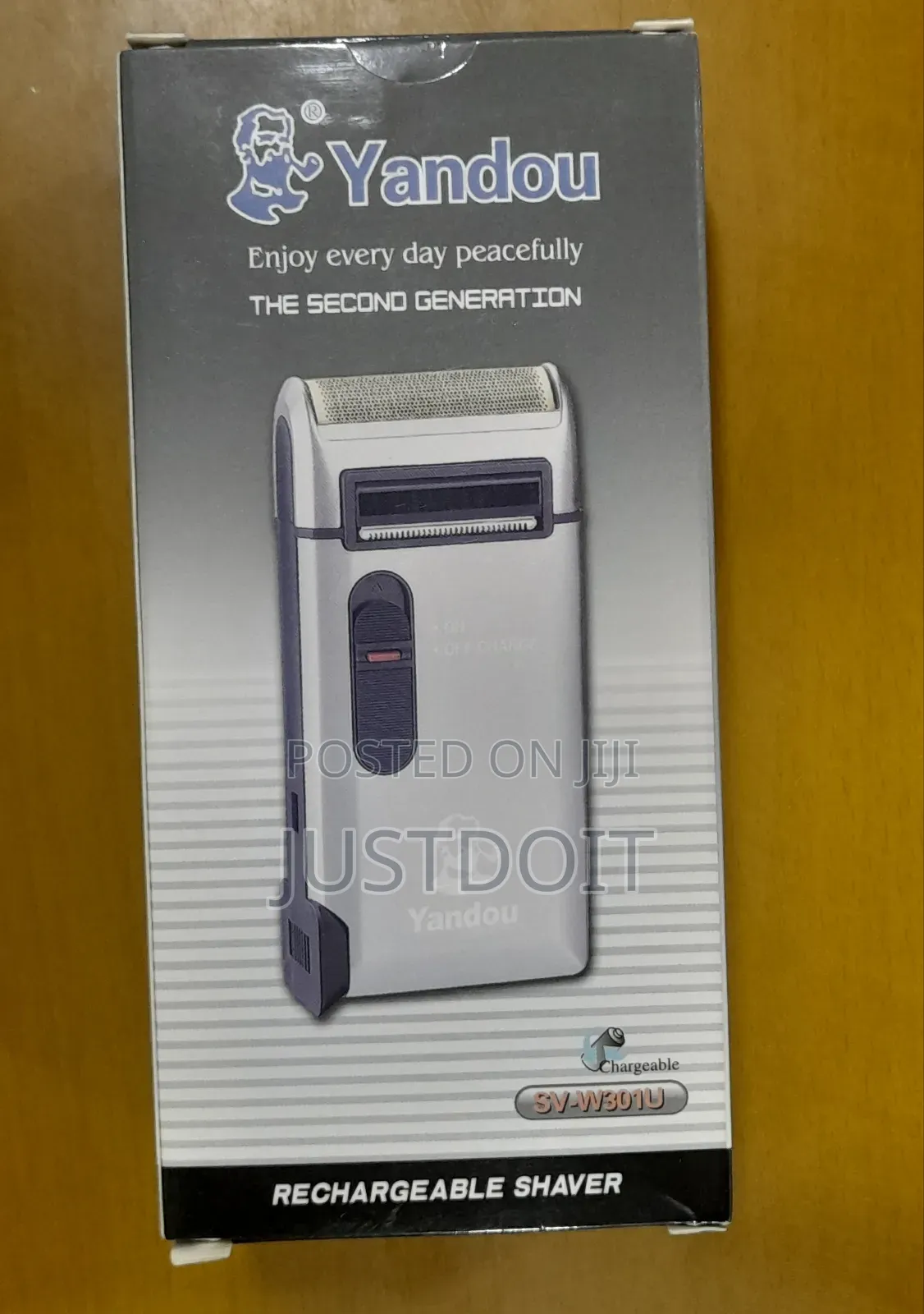 Yandou Rechargeable Shaver With Smoothener