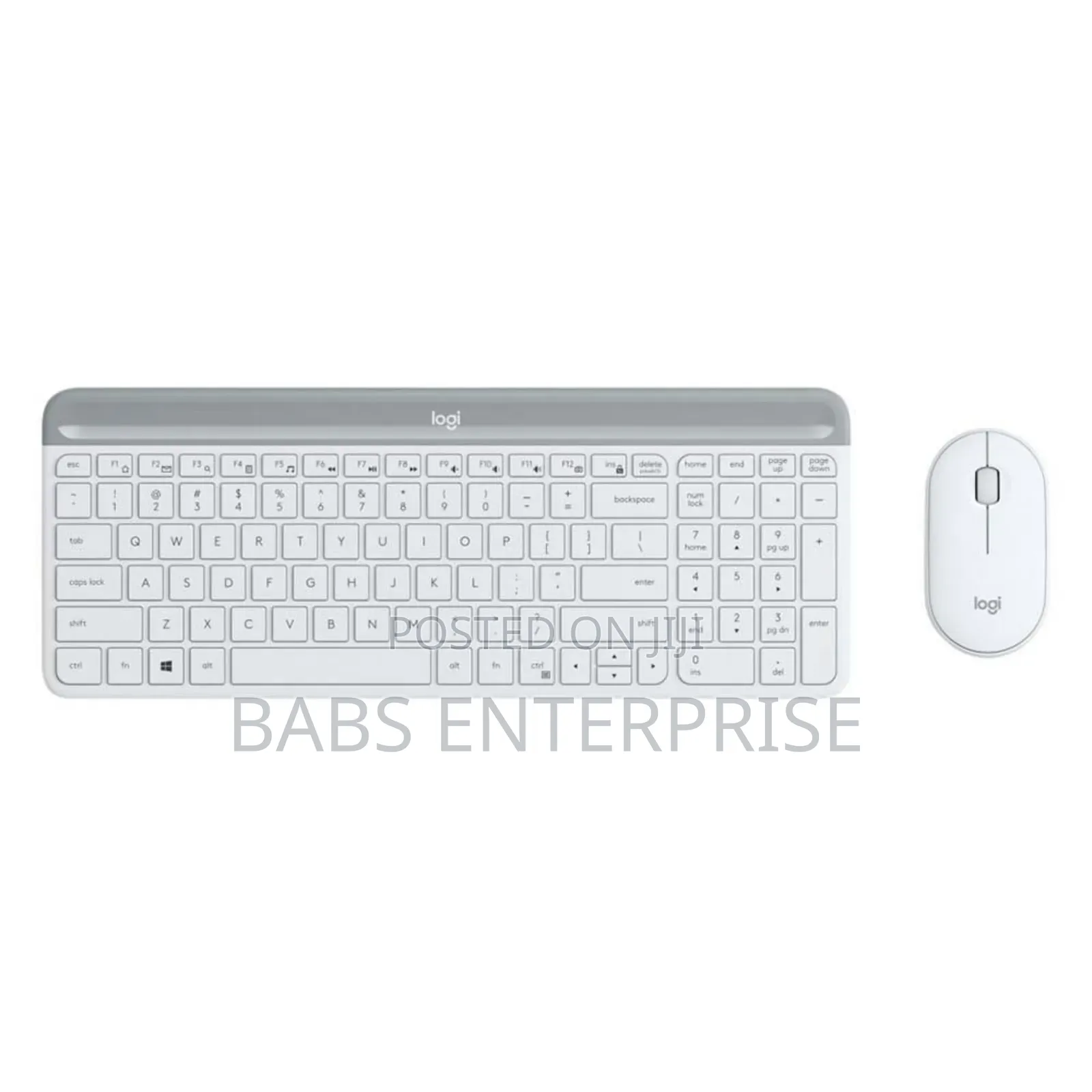 Logitech Mk470 Slim Wireless Combo-off White
