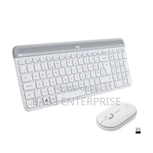 Logitech Mk470 Slim Wireless Combo-off White