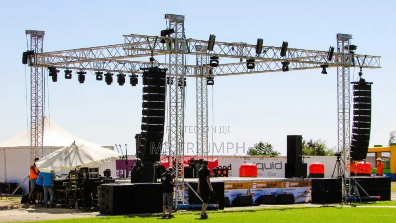 Trusses,Led Lights,Sound and Stages for Rent