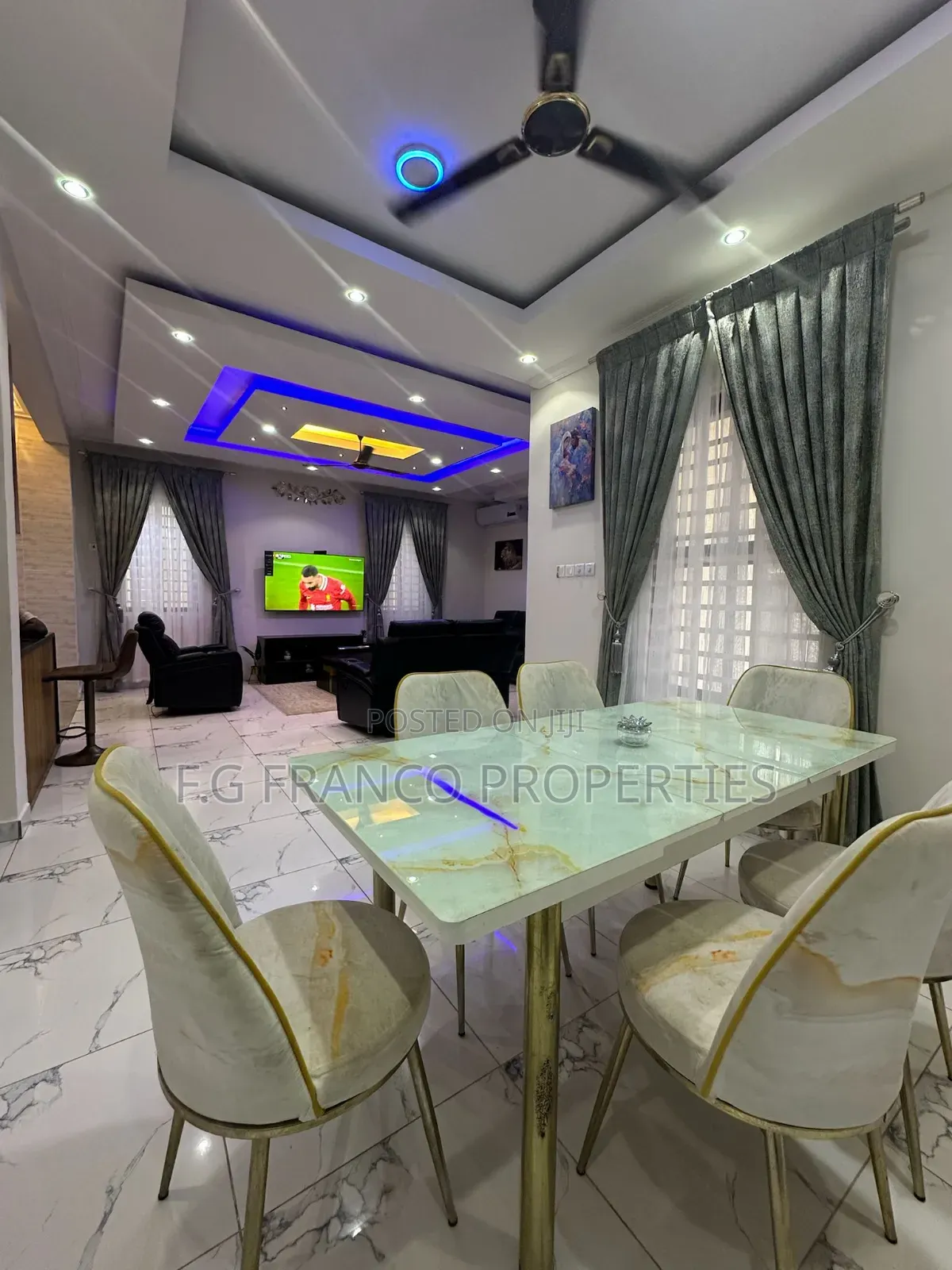 Furnished 4bdrm House in Kg.Franco Properties, Spintex for sale