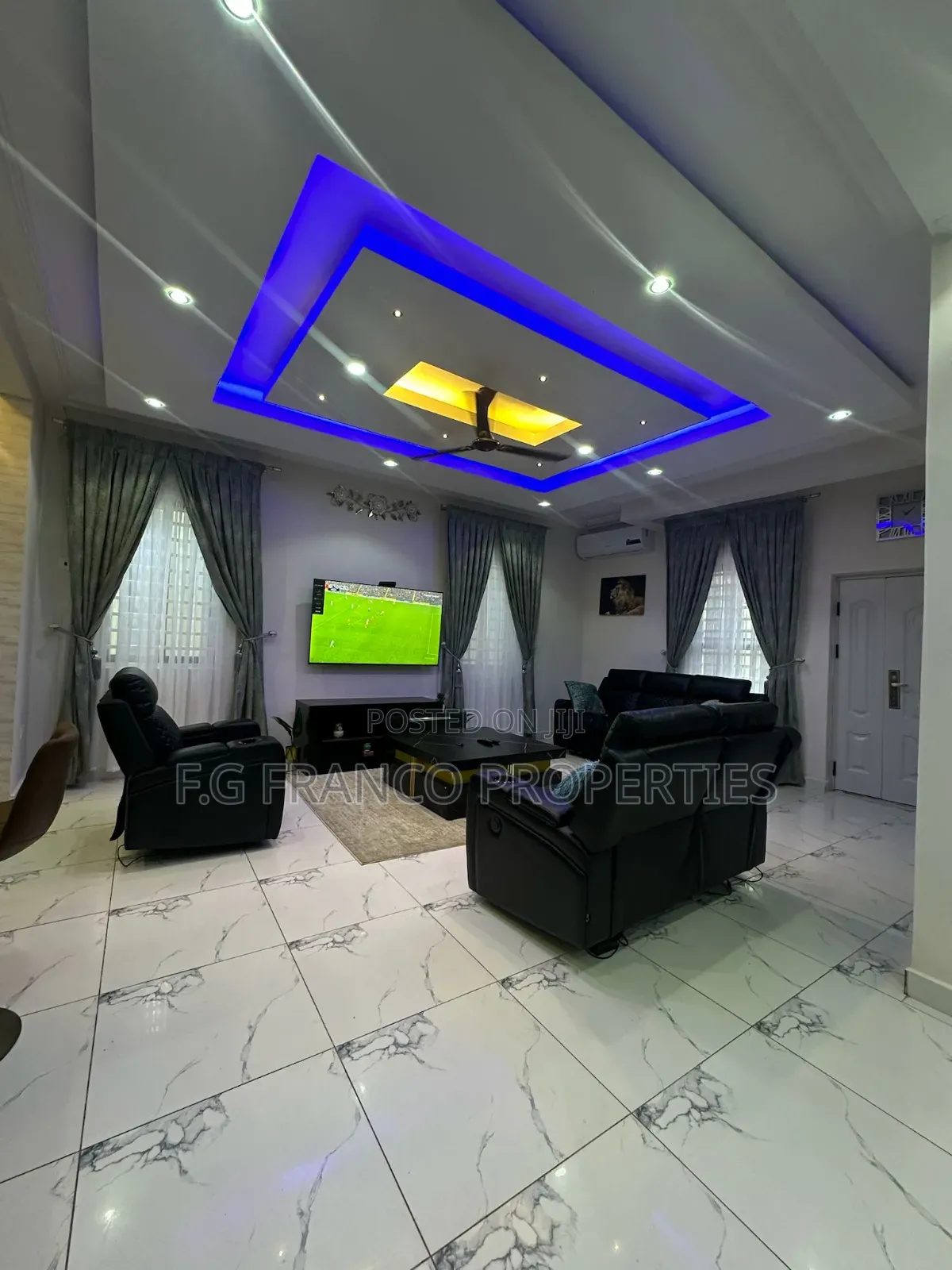 Furnished 4bdrm House in Kg.Franco Properties, Spintex for sale
