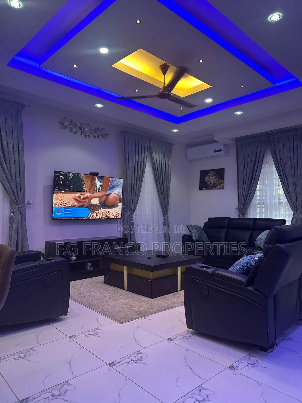 Furnished 4bdrm House in Kg.Franco Properties, Spintex for sale