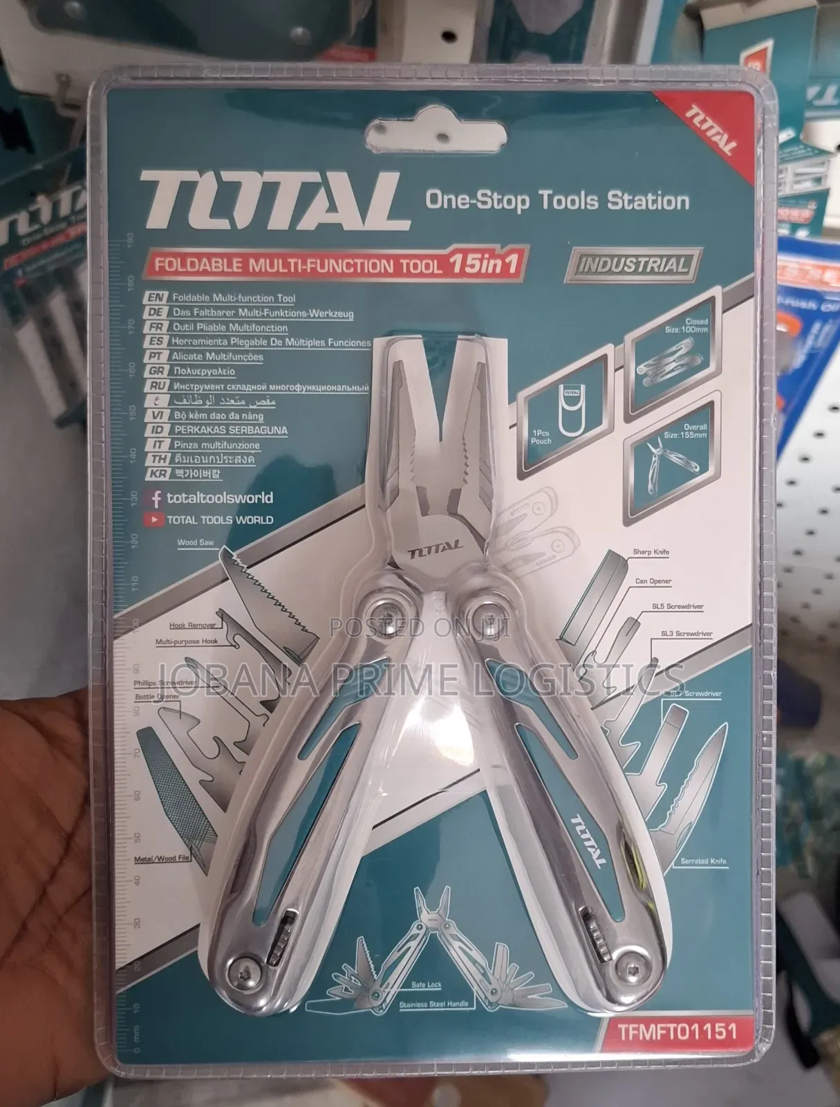 Total Portable Multifunction Tool 15in1