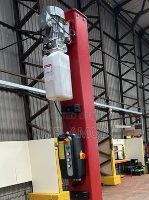 2 Posts Hydraulic Car Lift Jack With Floor Base Plate + Control Board