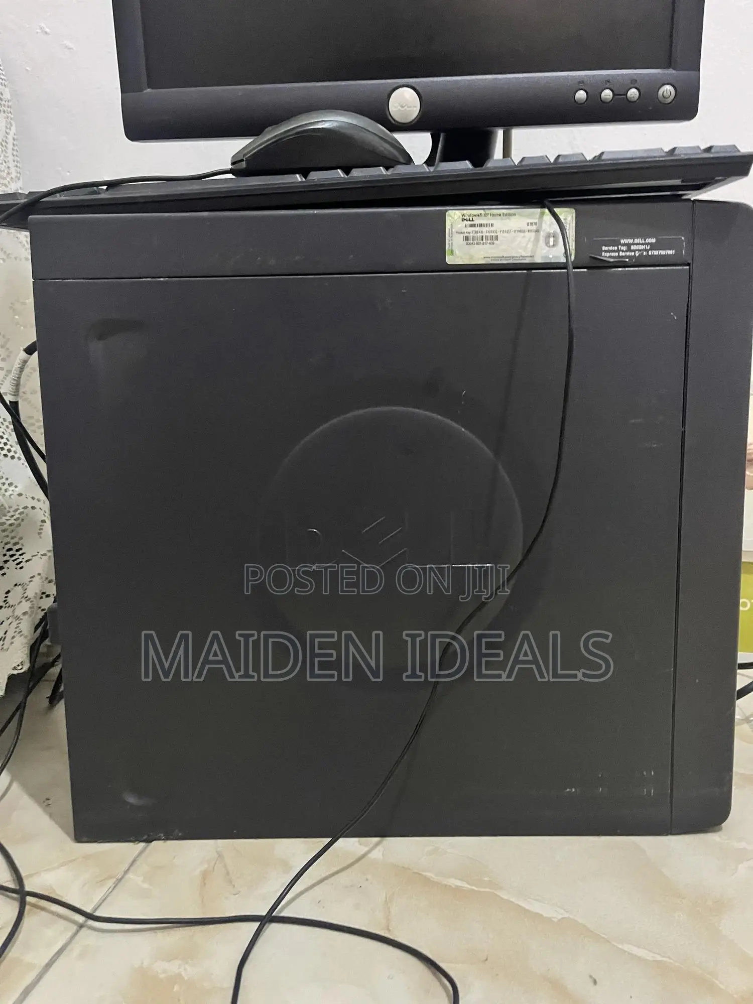 Desktop Computer Dell 1GB Intel Celeron HDD+SSD 500GB