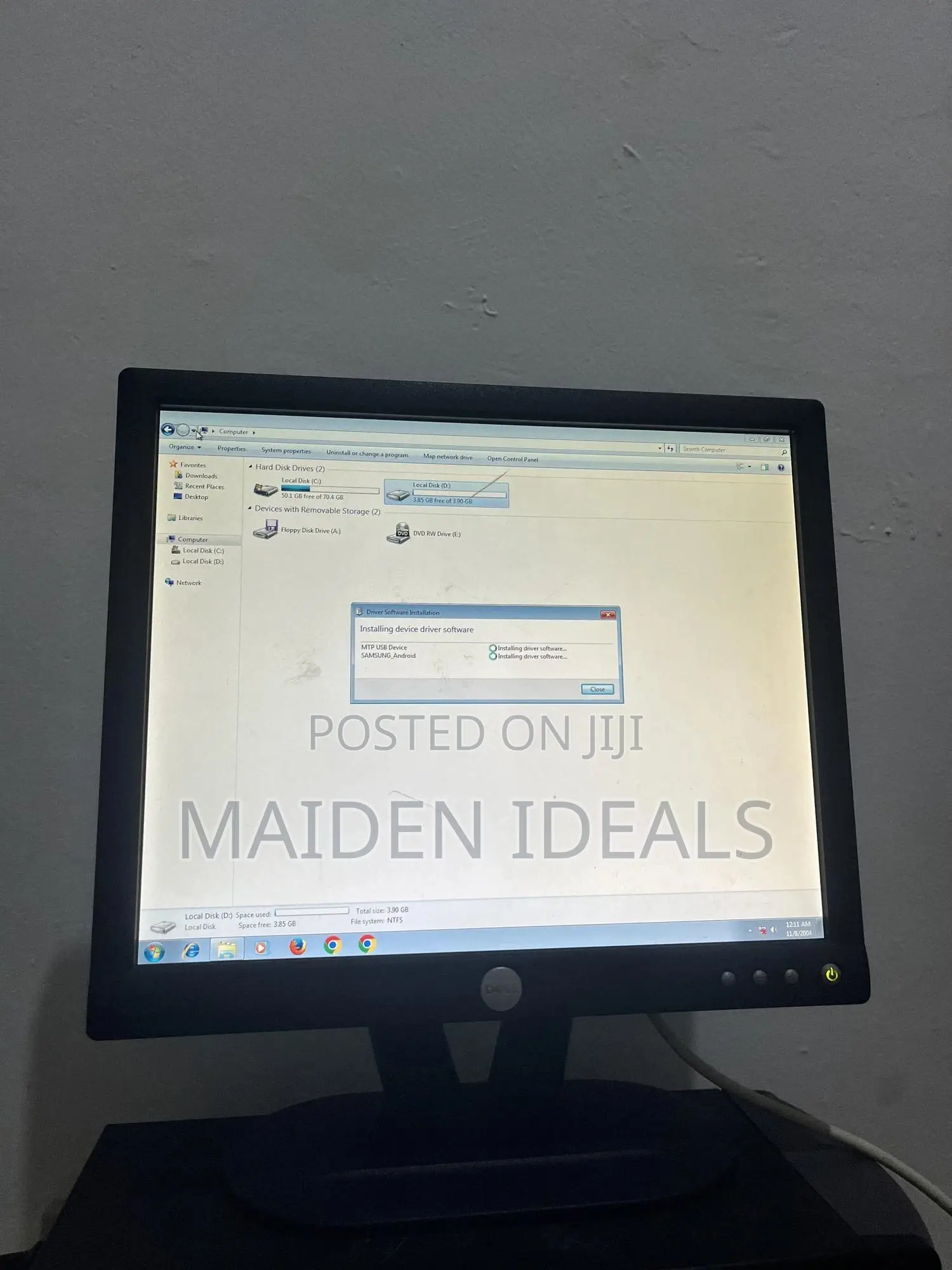 Desktop Computer Dell 1GB Intel Celeron HDD+SSD 500GB