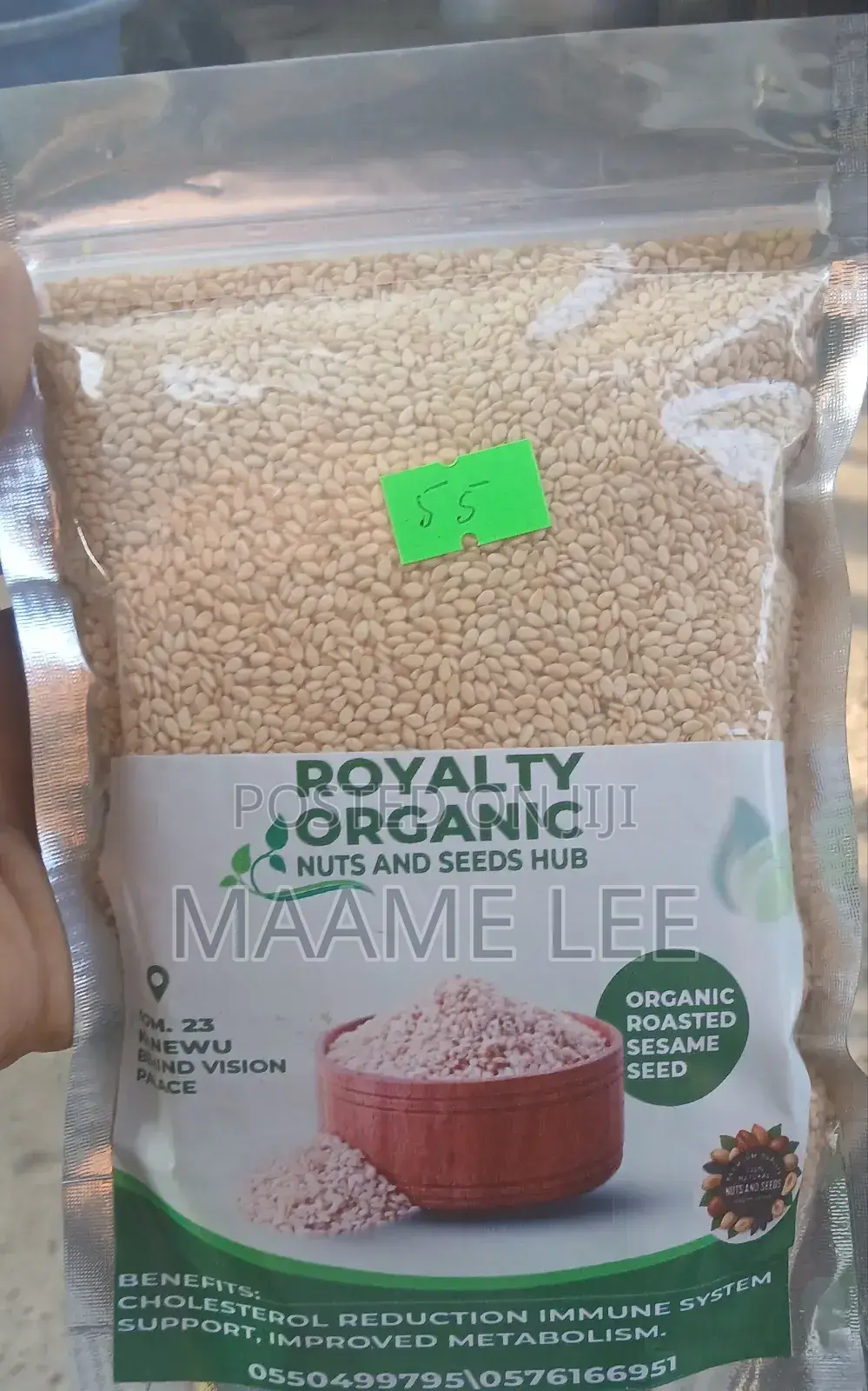 Organic Roasted Sesame