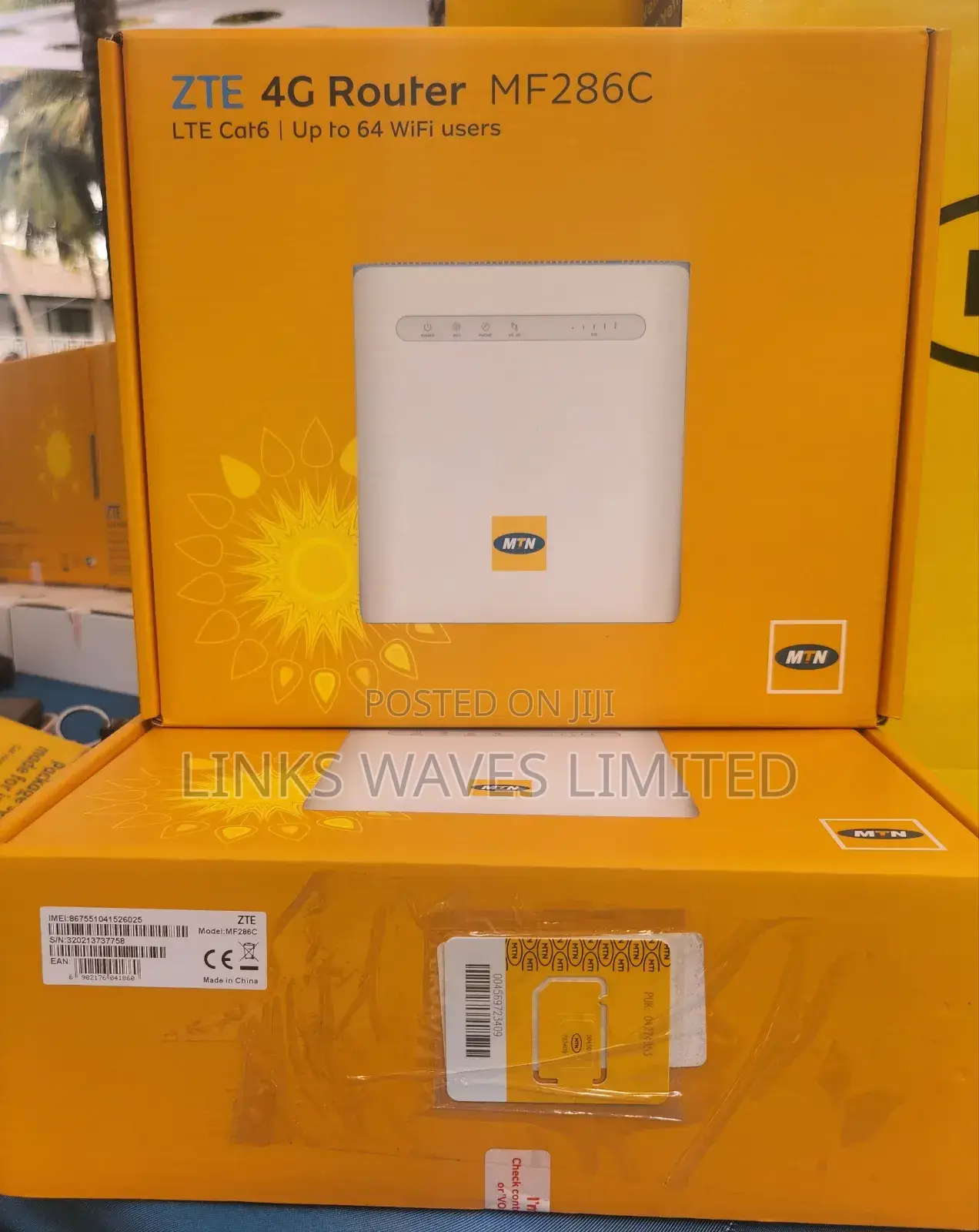 Zte MTN Router With Sim