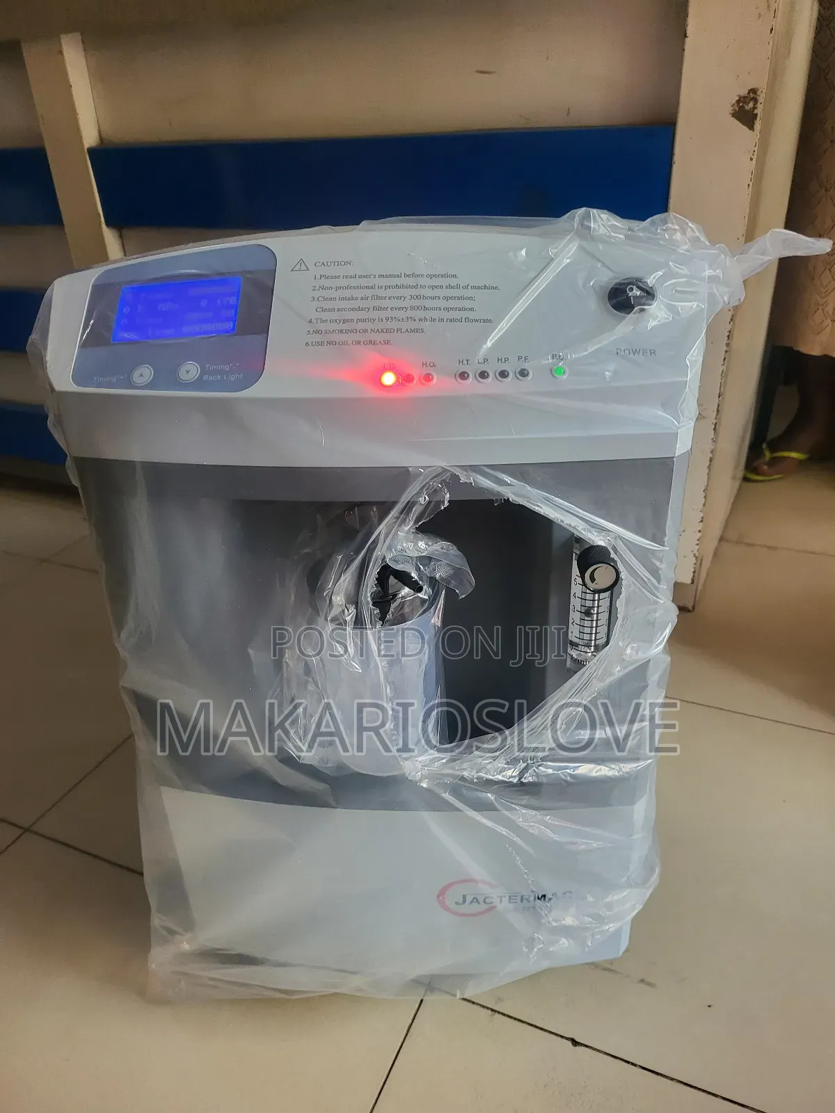 Portable Oxygen Concentrator Jactermac Germany Brand