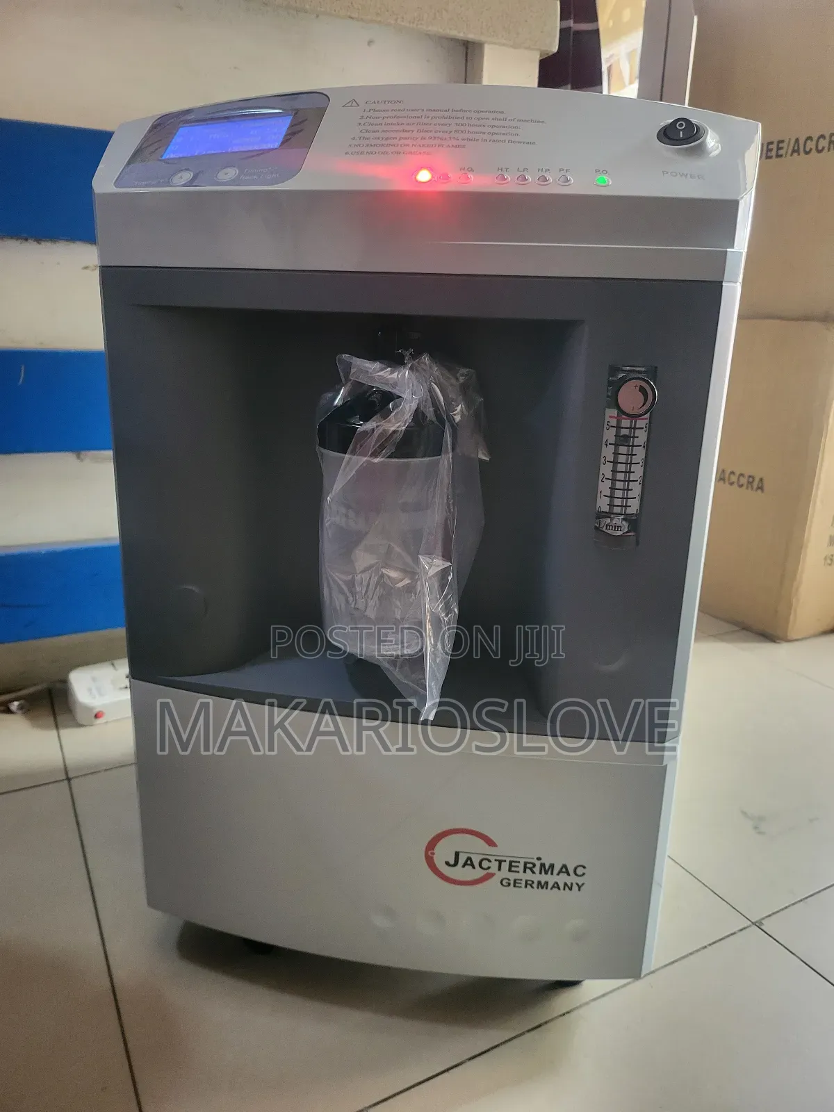 Portable Oxygen Concentrator Jactermac Germany Brand