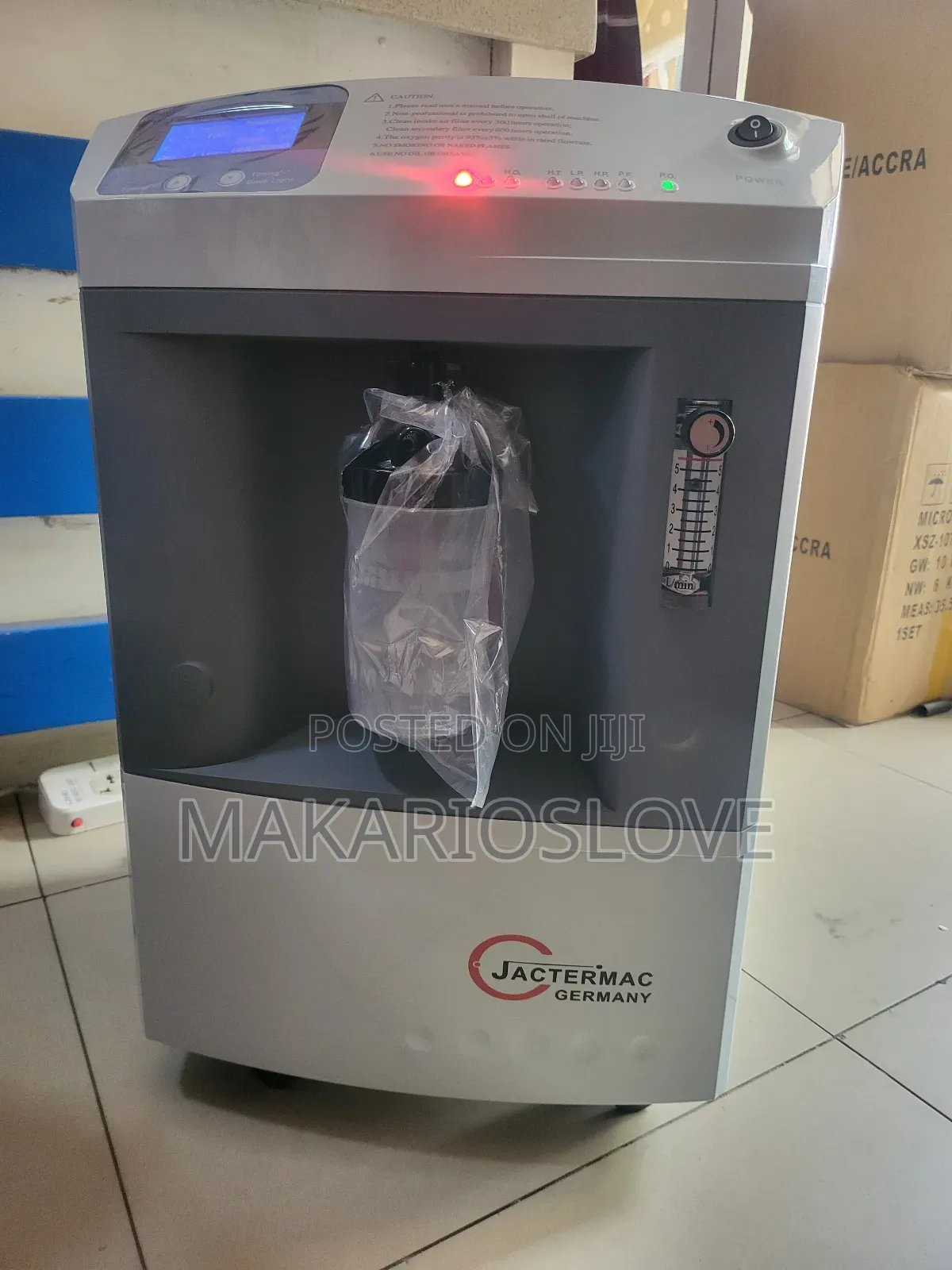 Portable Oxygen Concentrator Jactermac Germany Brand