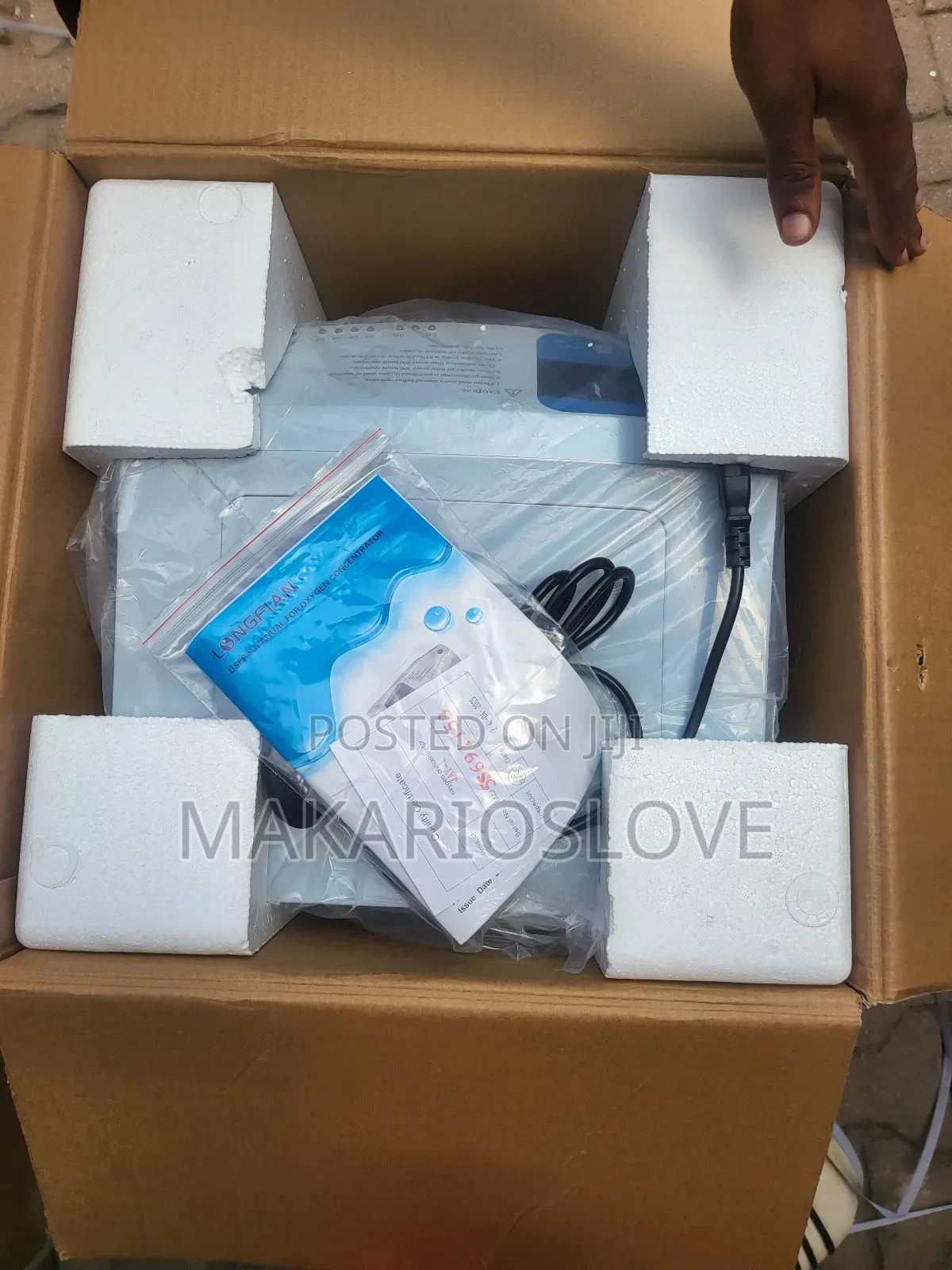 Portable Oxygen Concentrator Jactermac Germany Brand