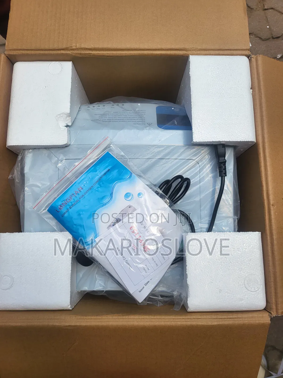 Portable Oxygen Concentrator Jactermac Germany Brand