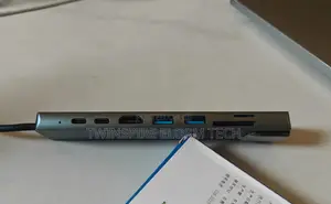 8port Usb-C to HDTV/Ethernet/Usb/Typec Multifunction Adapter