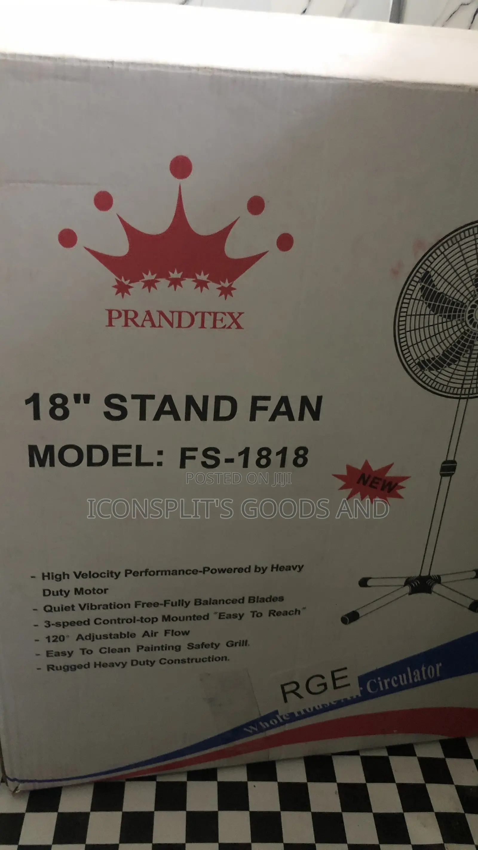 18” Standing Fan