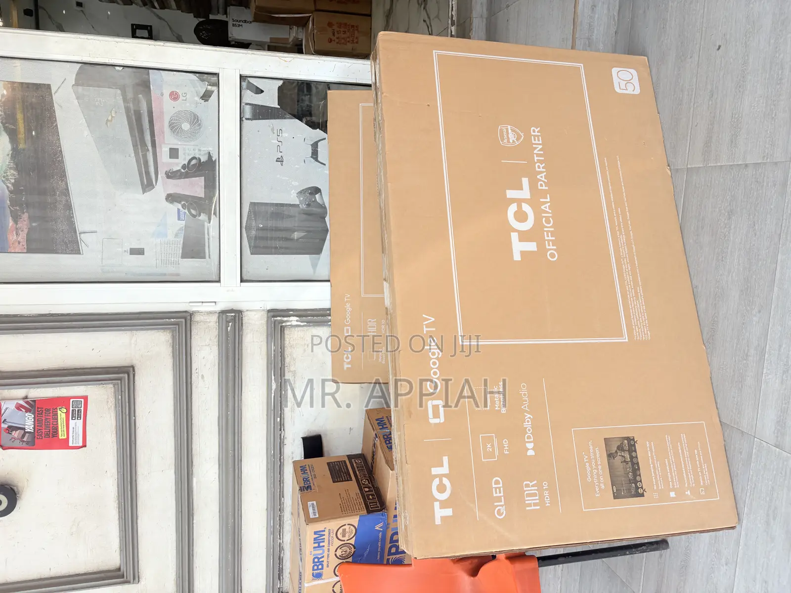 TCL 50 Inch Qled Smart Screen Google Television.