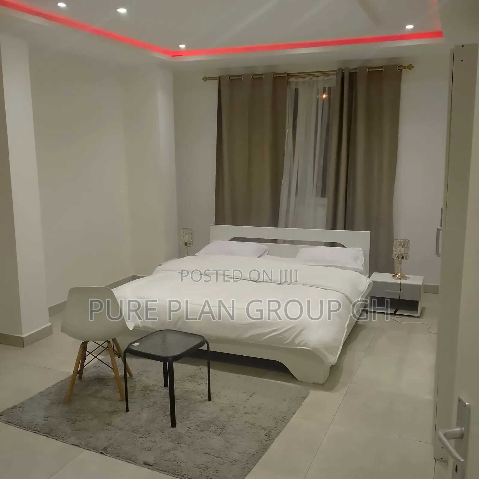 Furnished 1bdrm Apartment in West Legon, Police Station for rent