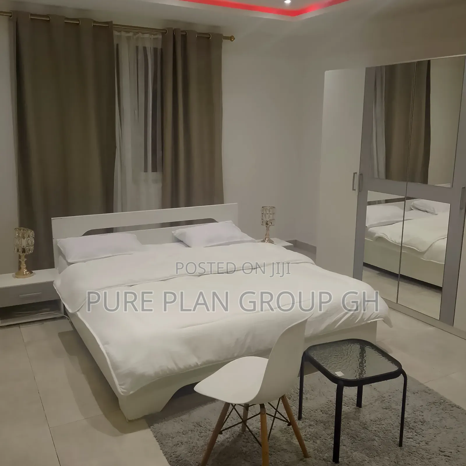 Furnished 1bdrm Apartment in West Legon, Police Station for rent