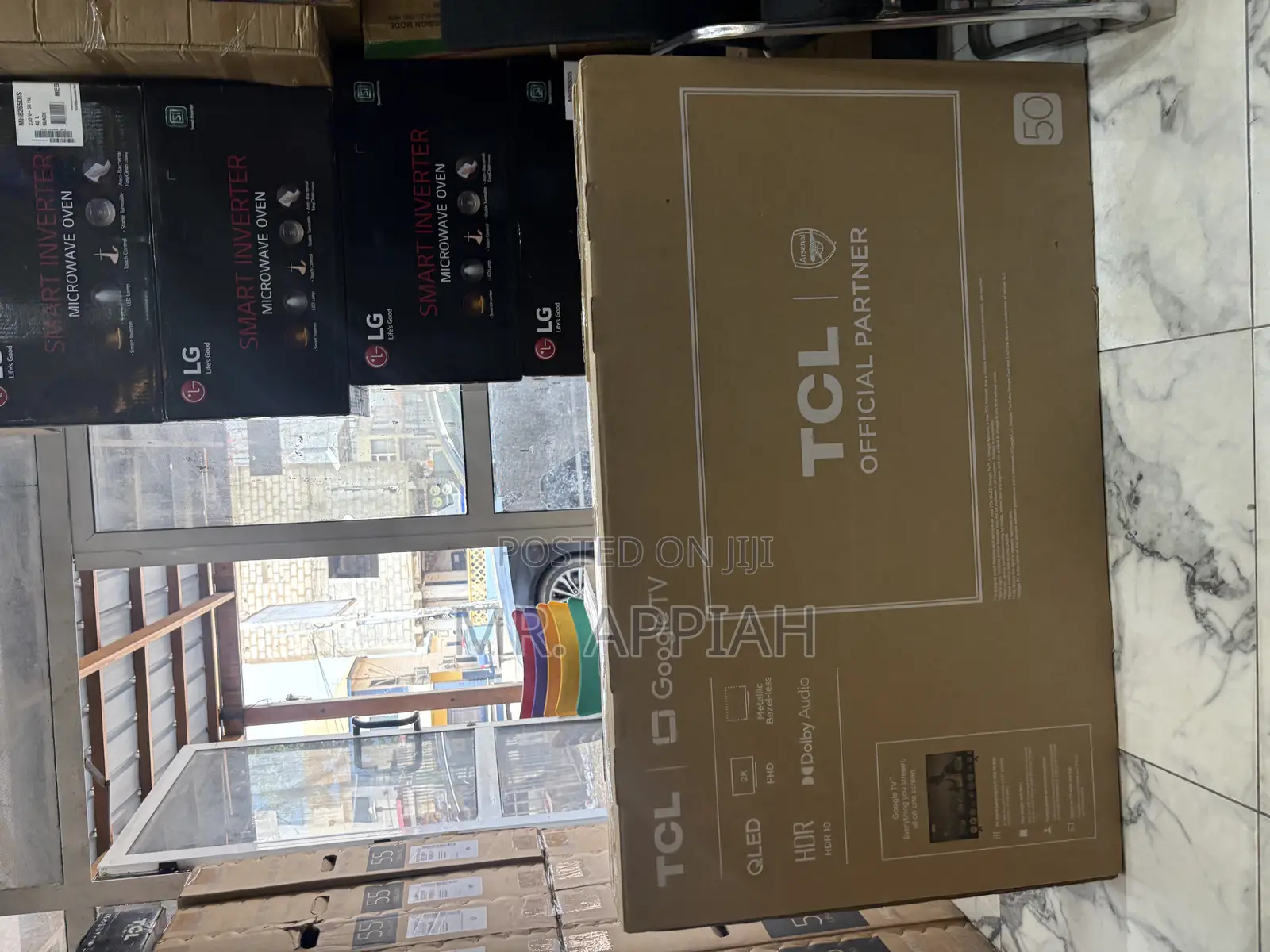 Quality TCL 50 Inch Qled Smart Full Hd Google Television(Black) 