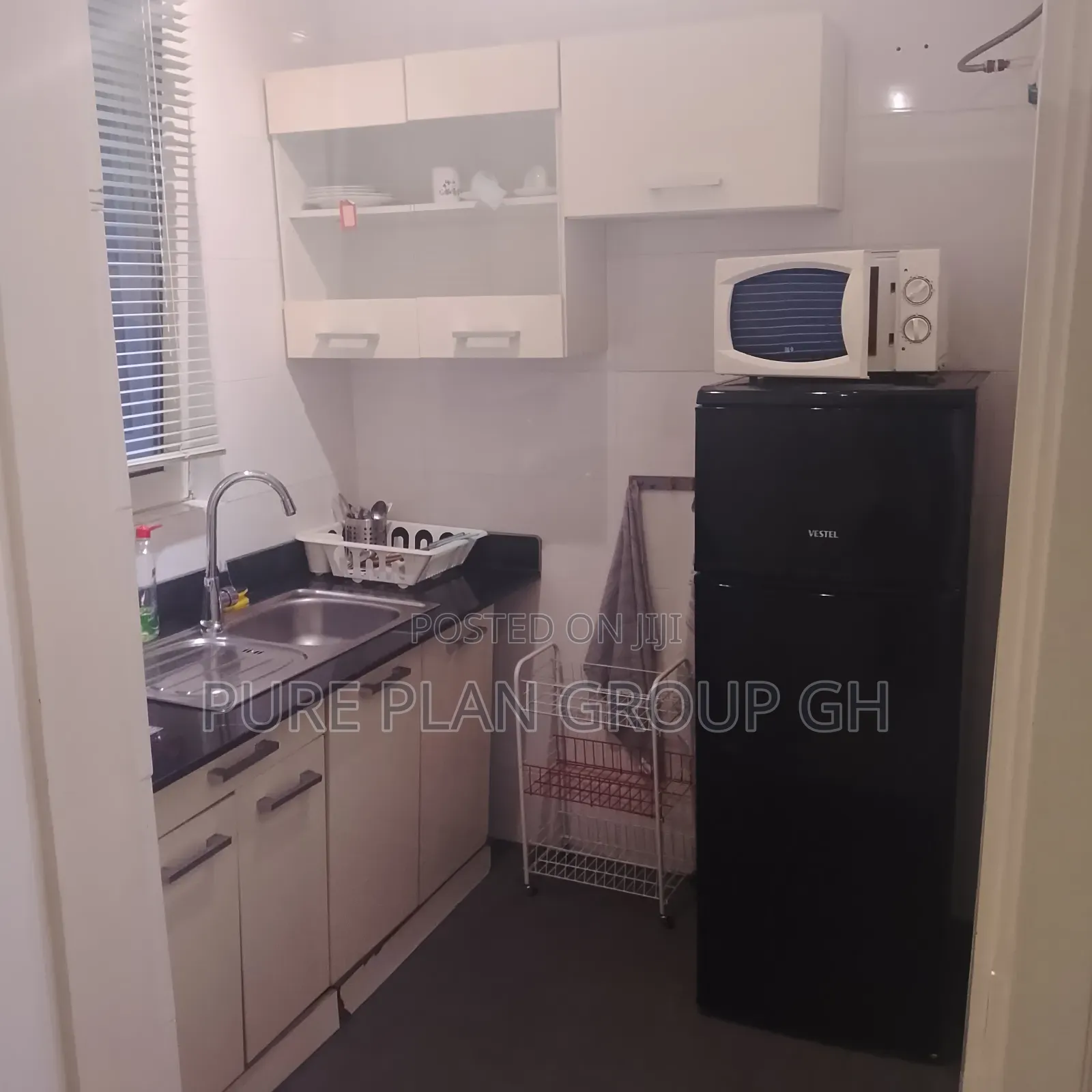 Furnished 1bdrm Apartment in West Legon, Police Station for rent