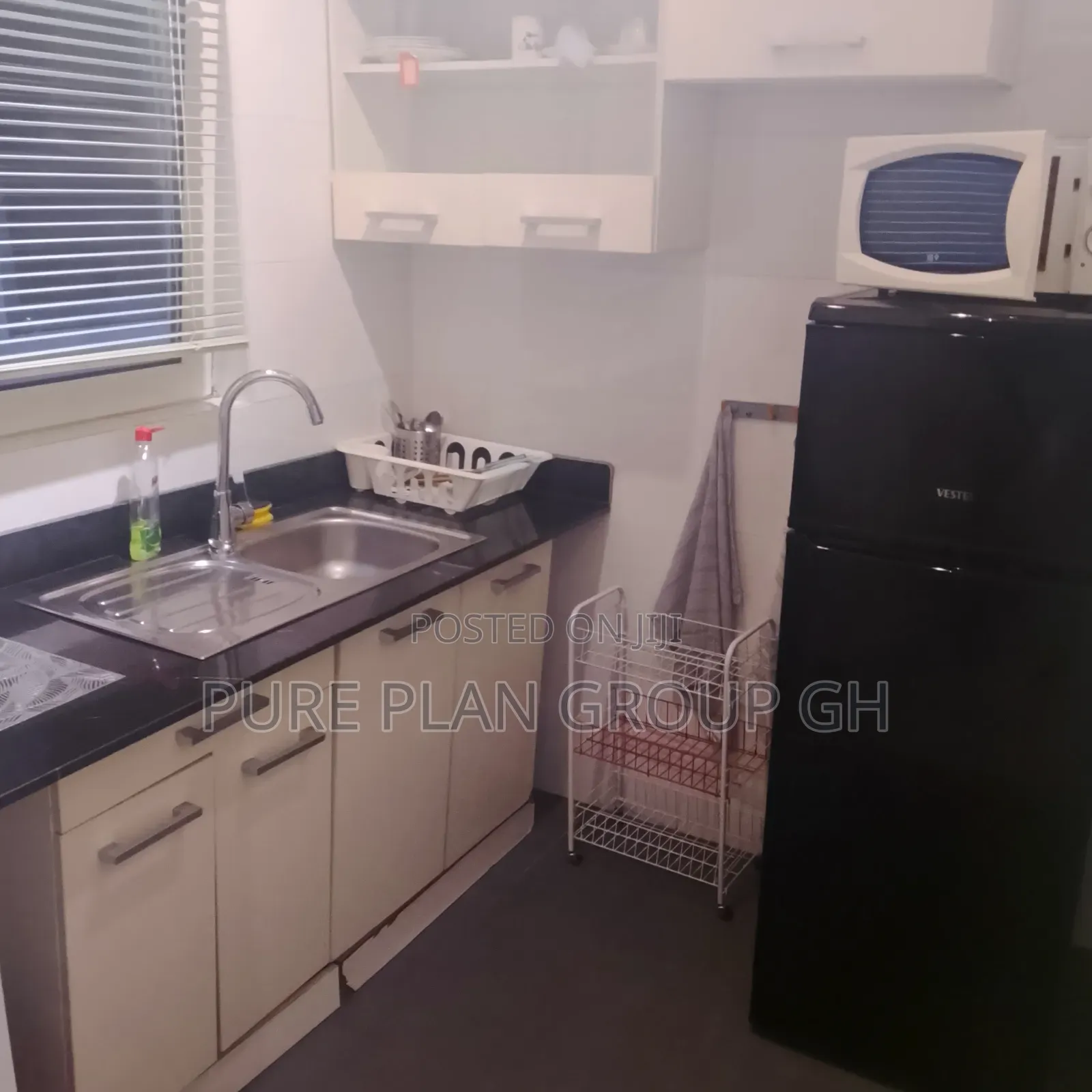 Furnished 1bdrm Apartment in West Legon, Police Station for rent