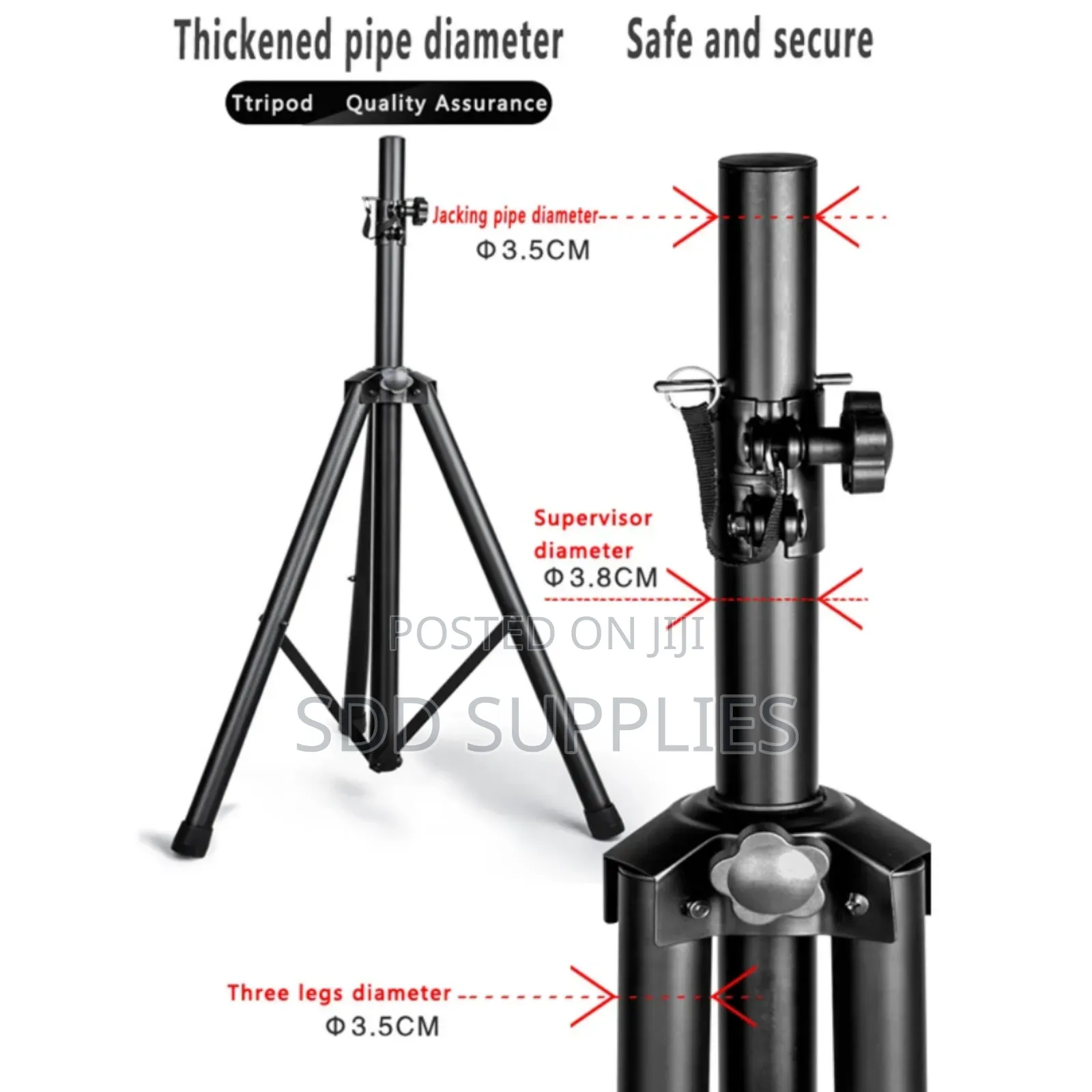 100 Kg Load Bearing Heavy Duty Professional Speaker Stand