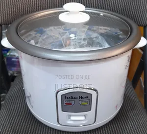 5l Italian Home Rice Cooker - Glass Top.