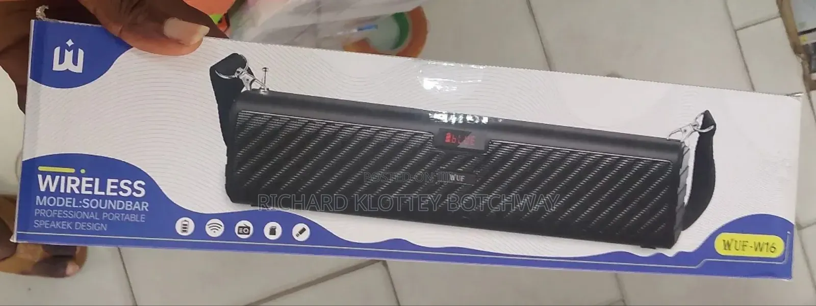 W Wireless Professional Portable Speaker