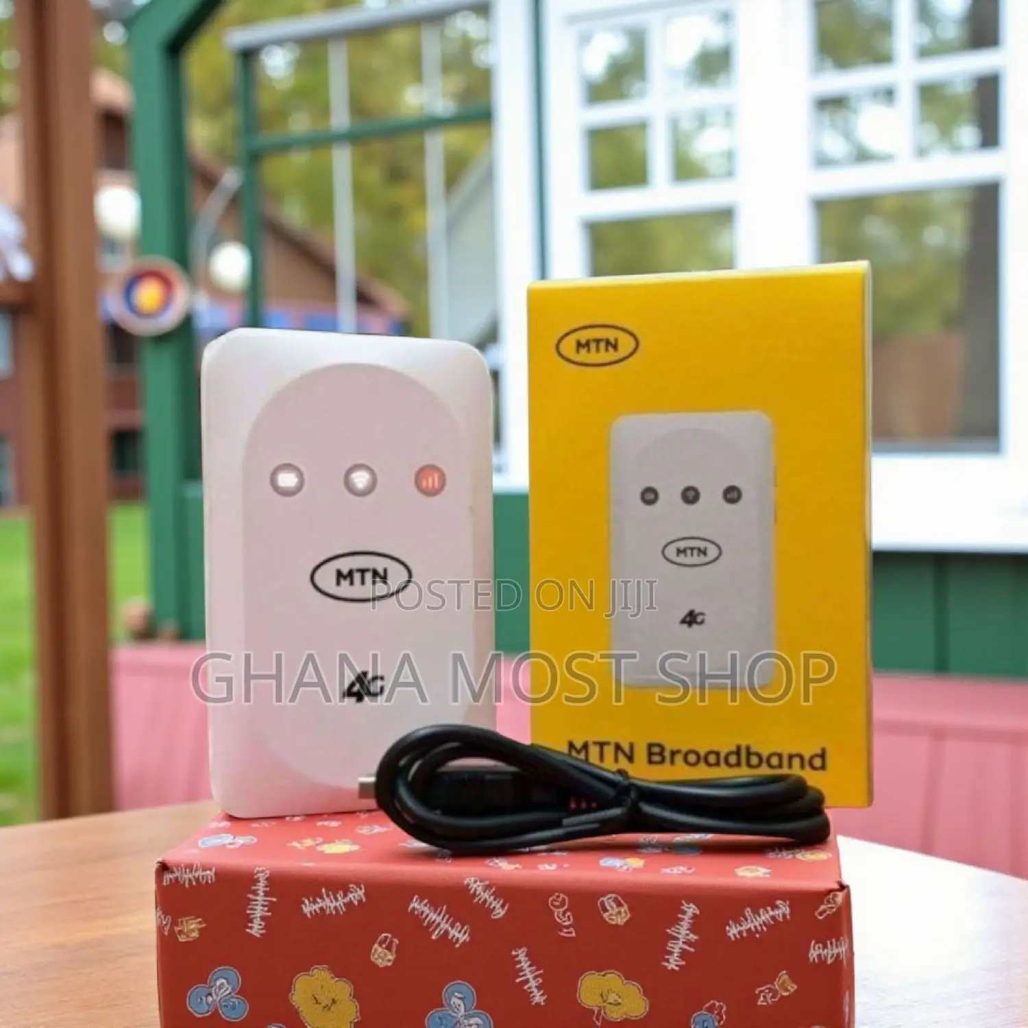 Zte MTN 4g Universal Pocket Mifi-White (34556)