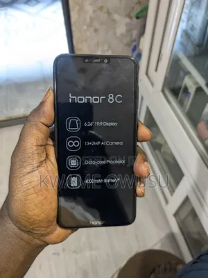 New Huawei Honor 8C 64 GB Black