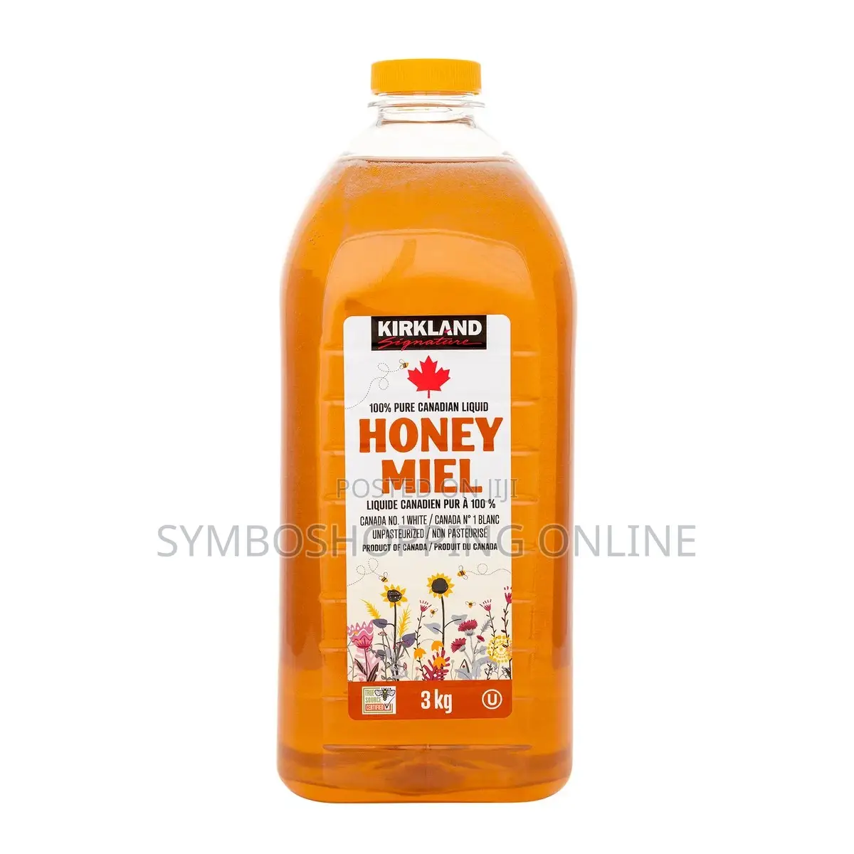 Kirkland Signature 100% Pure Canadian Liquid Honey- 3kg ( Raw Natural