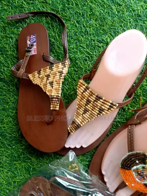 Ladies Bead Sandals