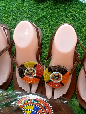 Ladies Bead Sandals