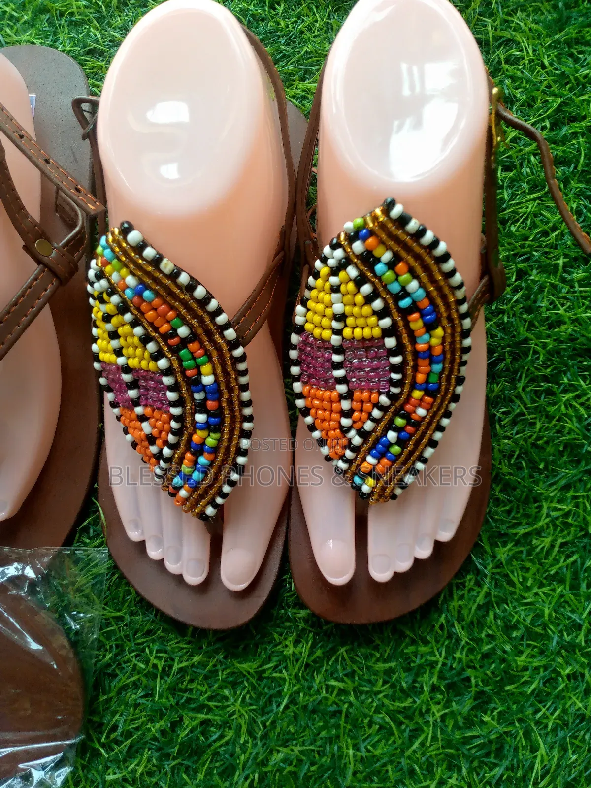 Ladies Bead Sandals