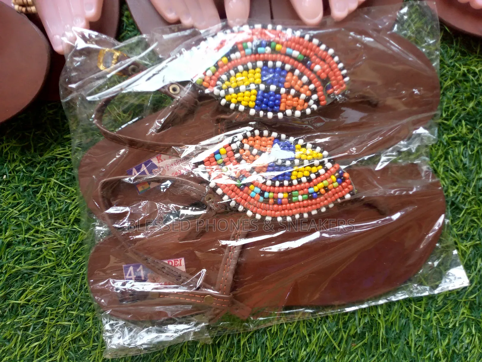 Ladies Bead Sandals