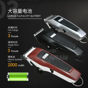Rechargeable Cordless Hair With Large Capacity Battery