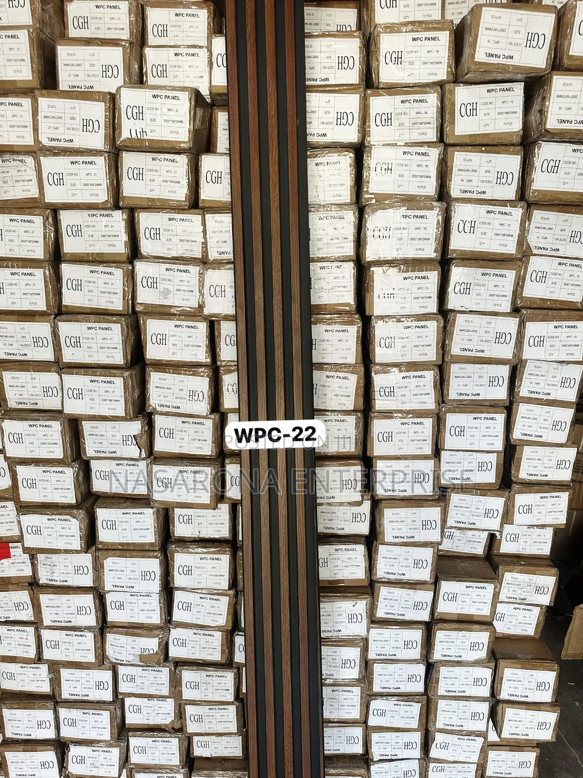 WPC Fluted Wall Pannels 10ft by 6inches