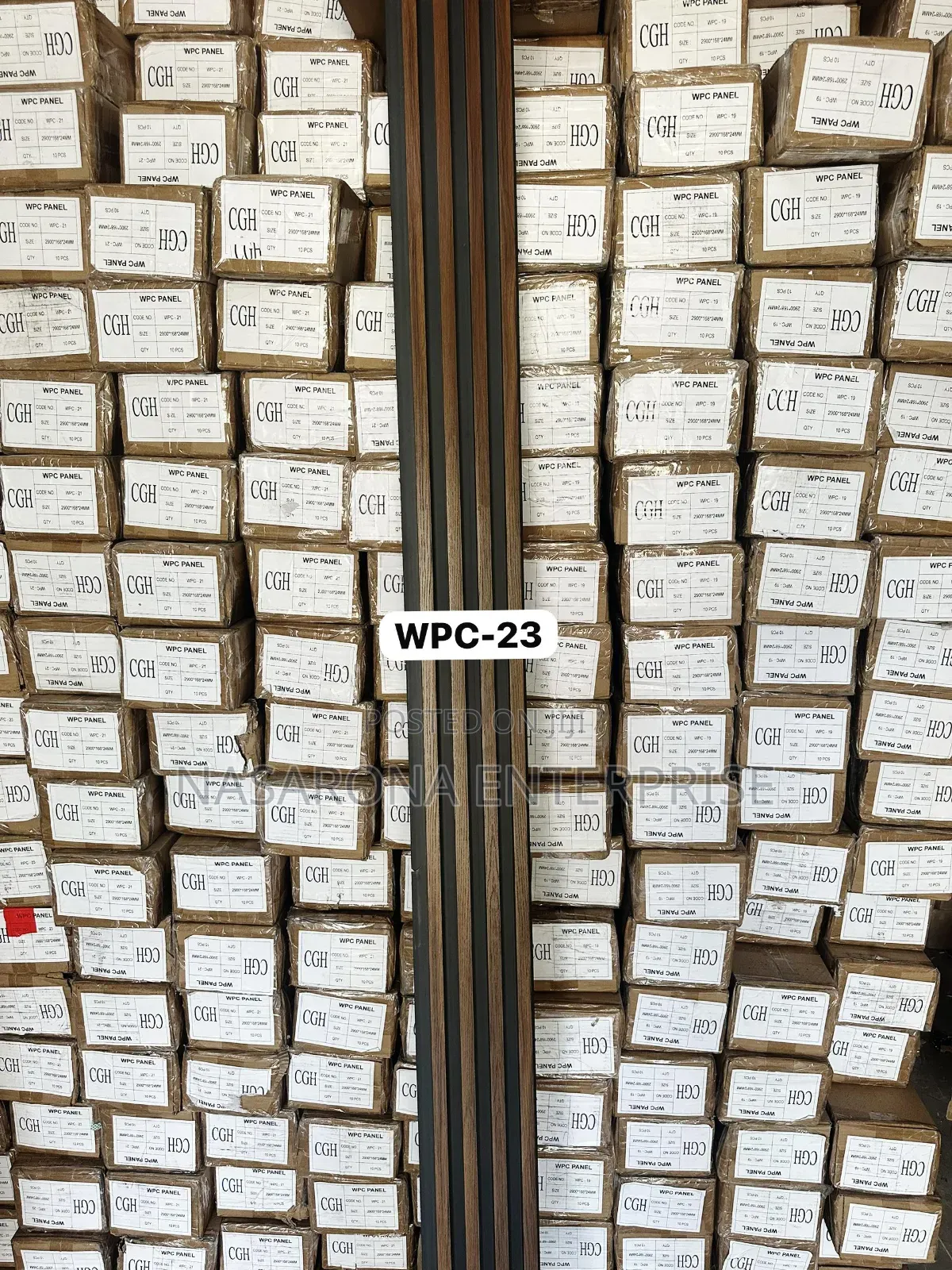 WPC Fluted Wall Pannels 10ft by 6inches