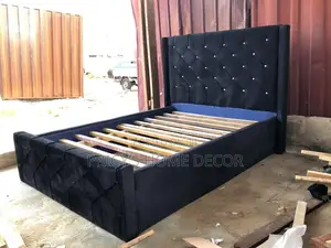 Opulent Black Double Bedframe Available In All Sizes