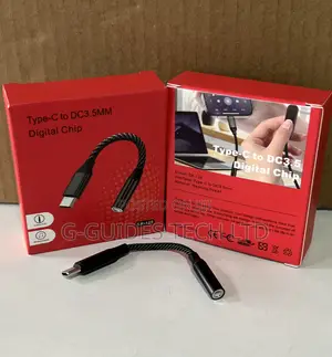 Type-C to 3.5mm Headphone Adapter With Digital Chip (Sx-128)