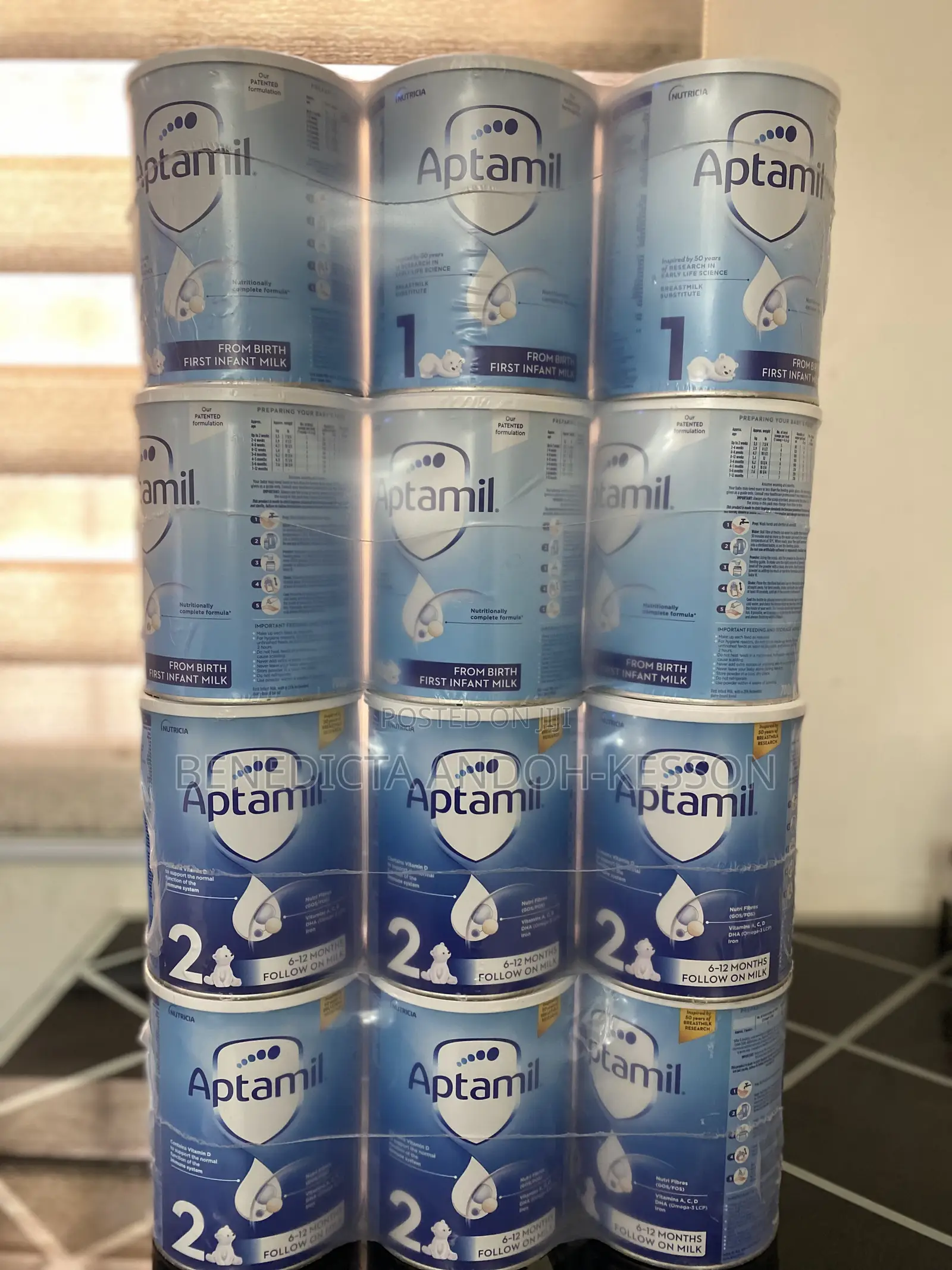 Aptamil Infant Formula Stage 1 and 2