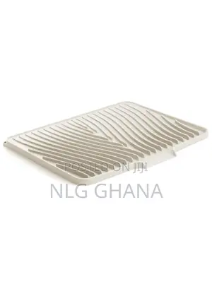 40x30cm Silicone Dish Drying Mat With Drain Lip. Tvx22415
