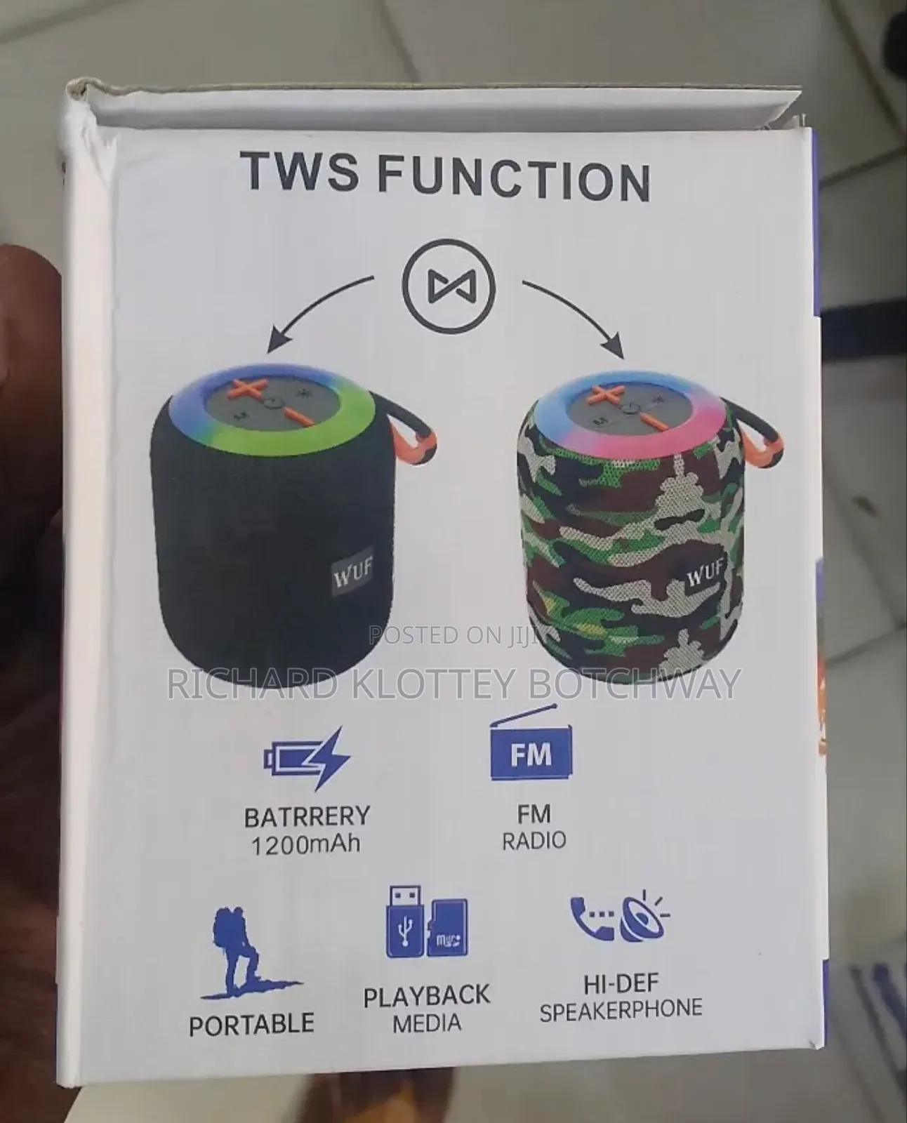 Wuf Super Bass Speaker