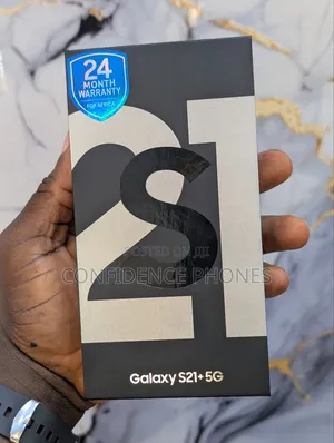 New Samsung Galaxy S21+ 5G 128 GB Black