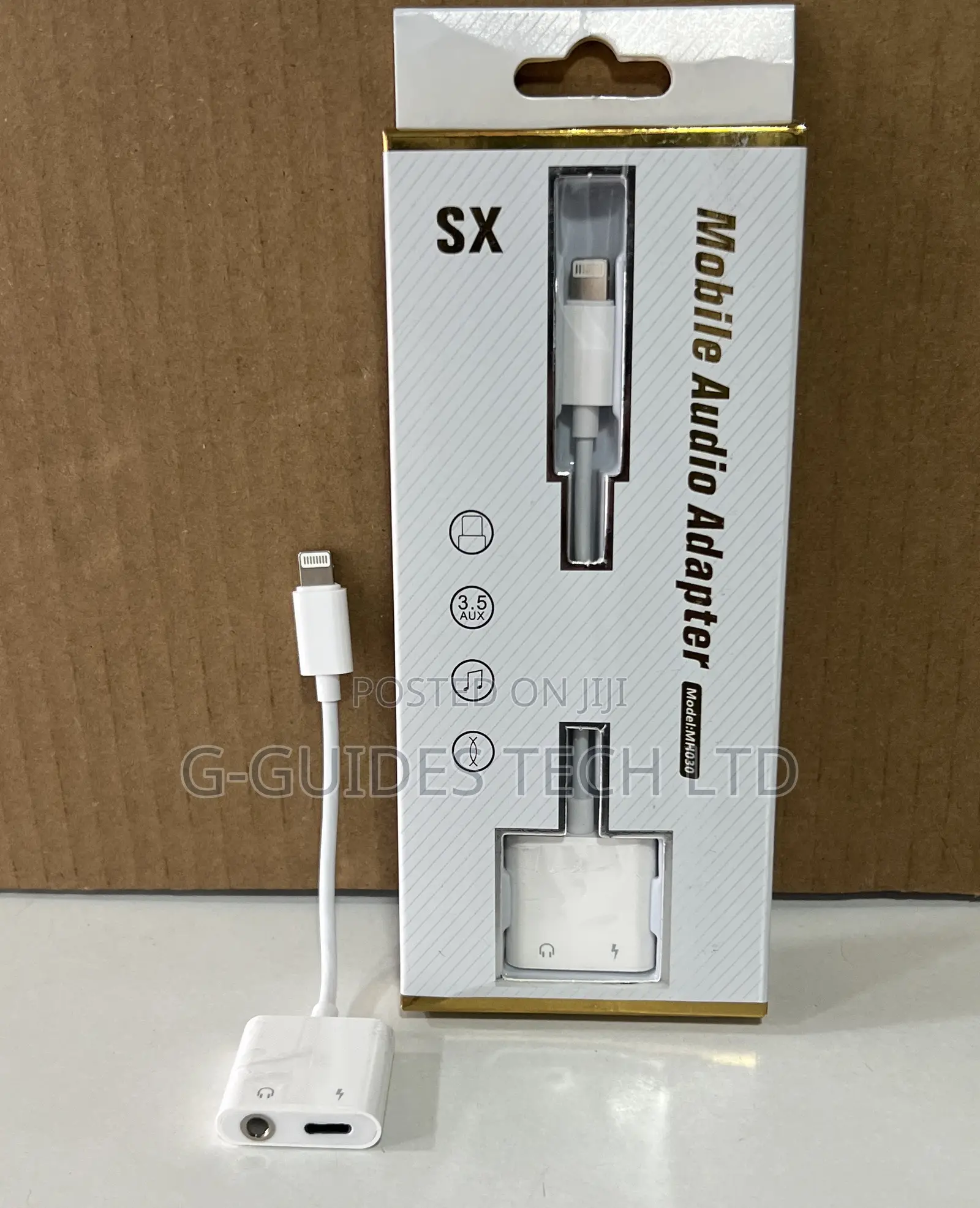 iPhone to 3.5mm Aux Audio Adapter, iPhone Mobile Audio Adapter
