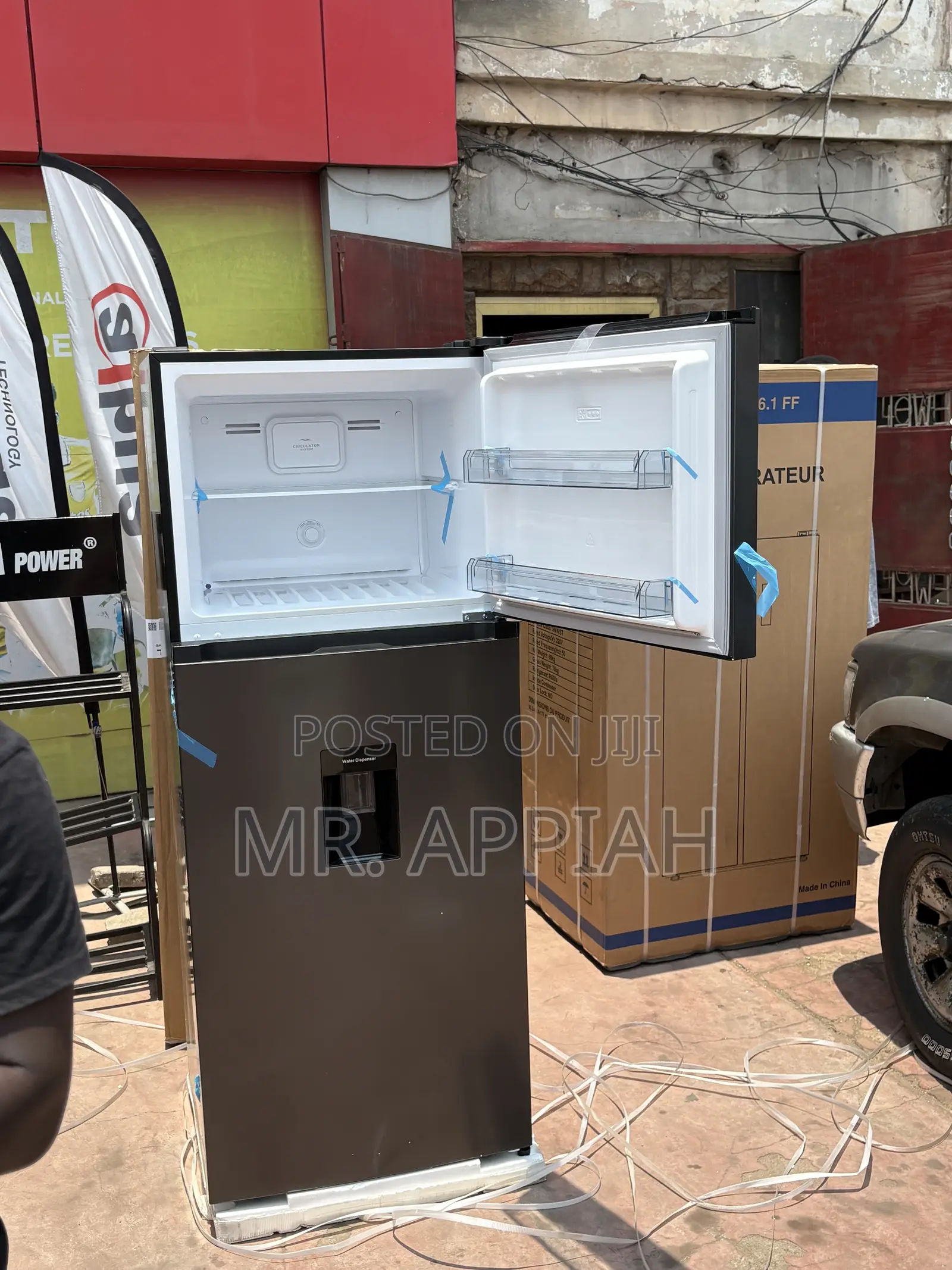 Extremely Chilling TCL P826tmn—635l Double Door Refrigerator(Silver).
