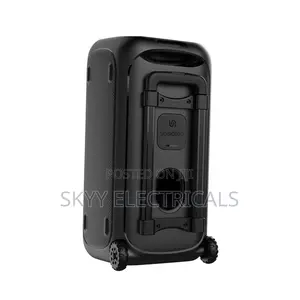 Porodo Soundtec 640w Party Speaker With Trolley - Black