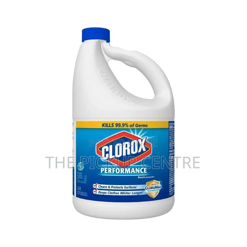 Clorox Disinfecting Bleach Performance Danger Corrosion/Corrosif 3.57l